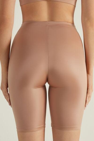 Nude Ultralight Shaping Cycling Shorts, Natural Blush, large image number 2