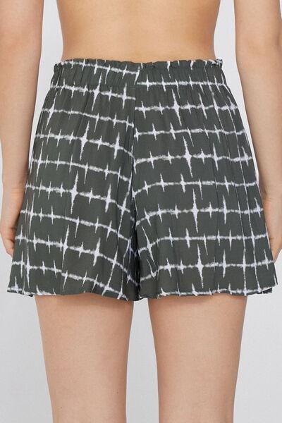 Green Canvas Culottes, , large image number 2