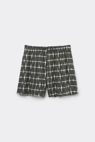 Green Canvas Culottes, , large image number 4
