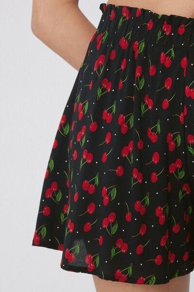 Black Canvas Culottes, 5701_767Y, large image number 3