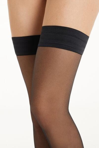 Tezenis - Black 20 Denier Hold-Ups