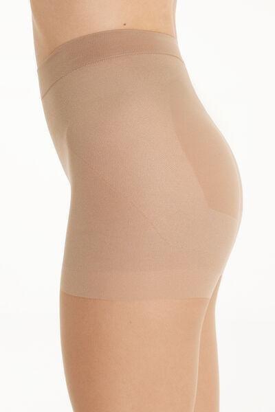 20 Den Sheer Push-Up Tights, Caramel, , large image number 2
