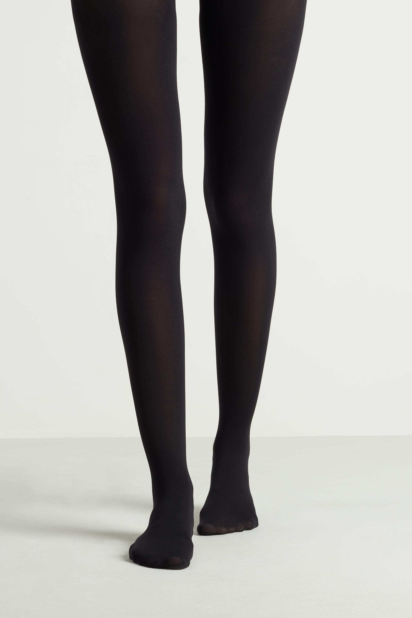 50 Denier Opaque Tights , Black, , large image number 0