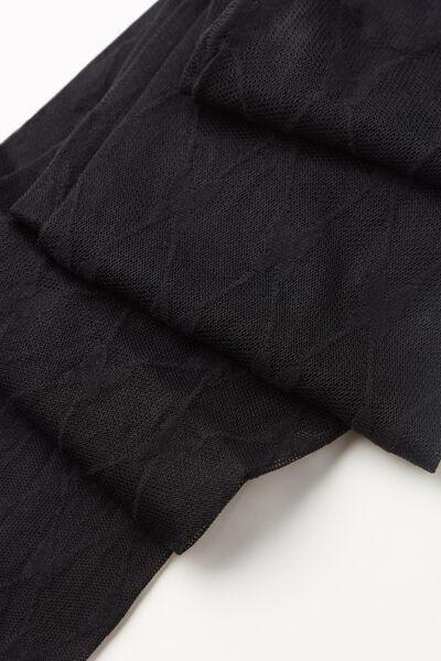 Black Butterfly Lace Tights, , large image number 1