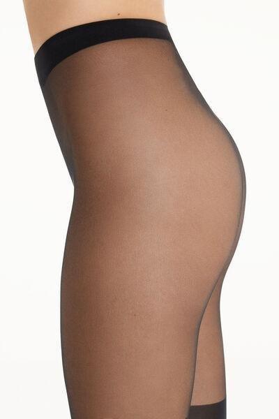 Tezenis - Black Over-The-Knee Tights