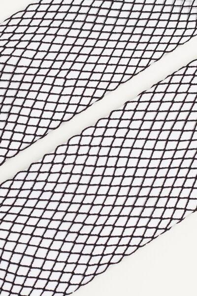 Oversized-Fishnet Tights, Black, , large image number 3