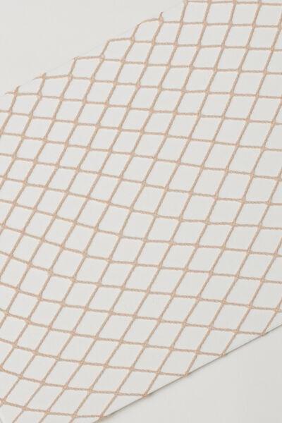 Beige Oversized-Fishnet Tights, , large image number 3