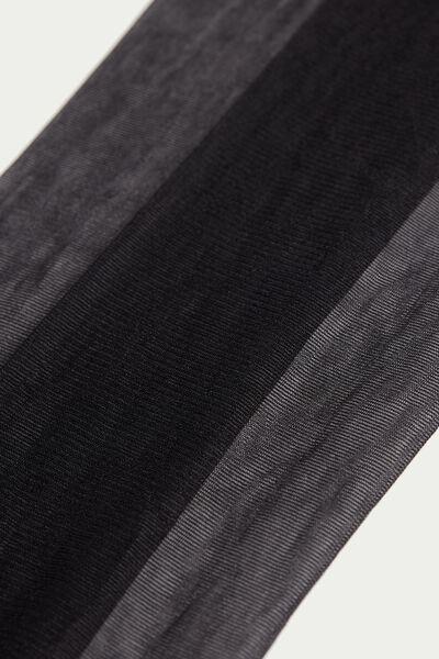 Black 2 X 8 Den Super Sheer Tights, , large image number 3