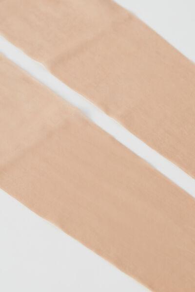 Beige 2 X 8 Den Super Sheer Tights, , large image number 3