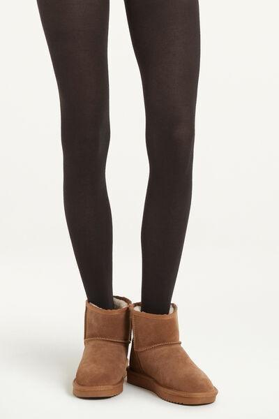 Tezenis - Black Opaque Cashmere Tights