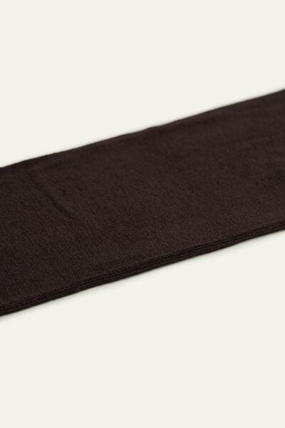 Opaque Cashmere Tights, Brown, Brown, large image number 3
