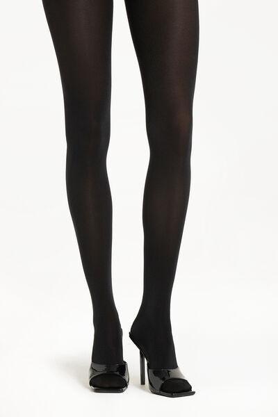Super Shiny Opaque Tights, Black, , large image number 0