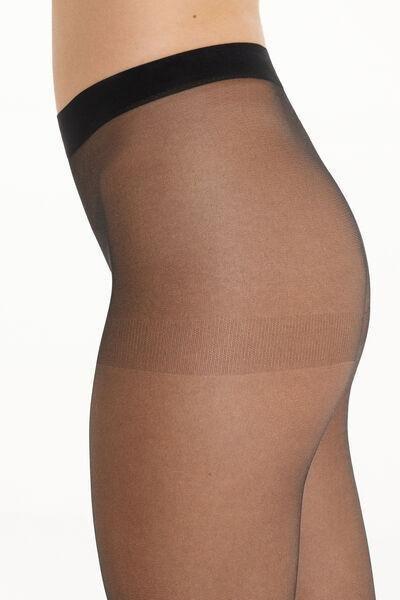 20 Denier Sheer Tights, Set Of 2, Black, , large image number 4