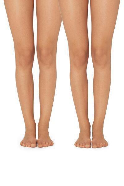 Brown 2 X 20 Den Sheer Tights, , large image number 1