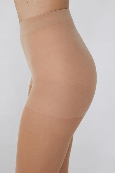 40 Denier Semi-Opaque Tights, Beige, , large image number 2