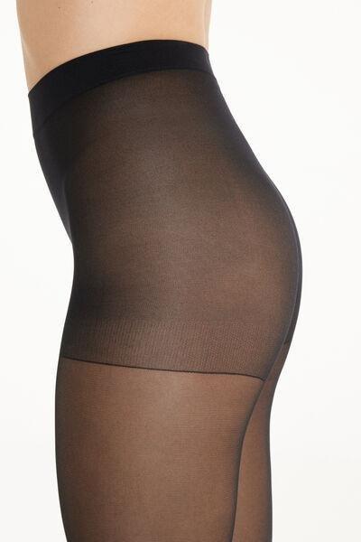 Black 2 X 40 Den Semi-Opaque Tights Appearance, , large image number 3