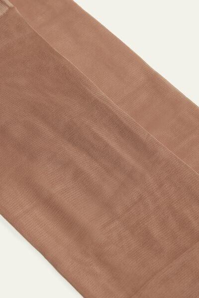 40 Denier Semi-Opaque Tights, Caramel, Set Of 2, Natural Nude, large image number 2