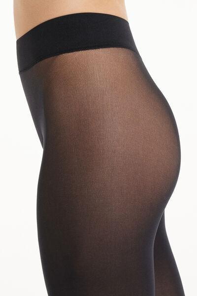 Tezenis - Black Seamless 50 Denier Tights