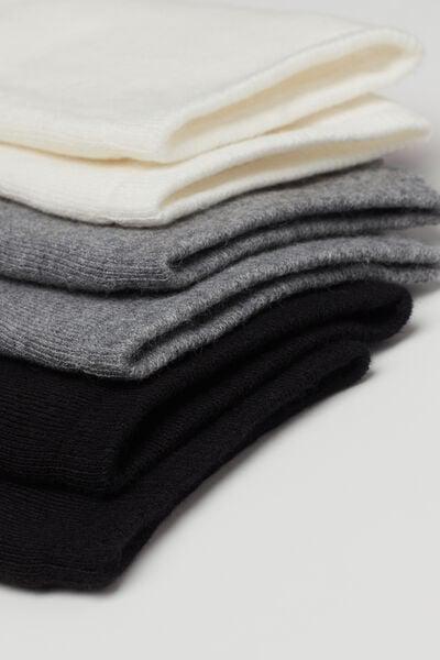 Multicolour Long Socks, Set Of 3, 5701_638Y, large image number 1
