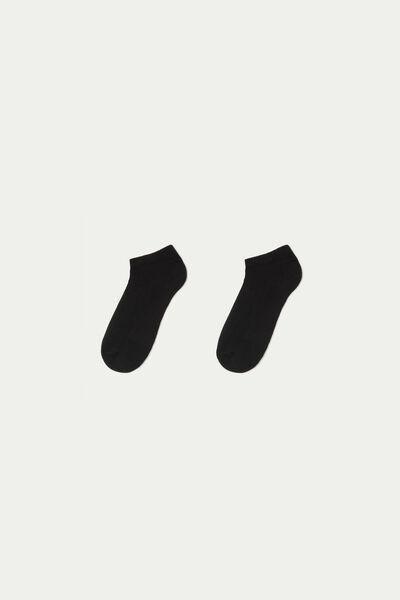 Black Invisible Sport Socks, Set Of 3, Black, large image number 2