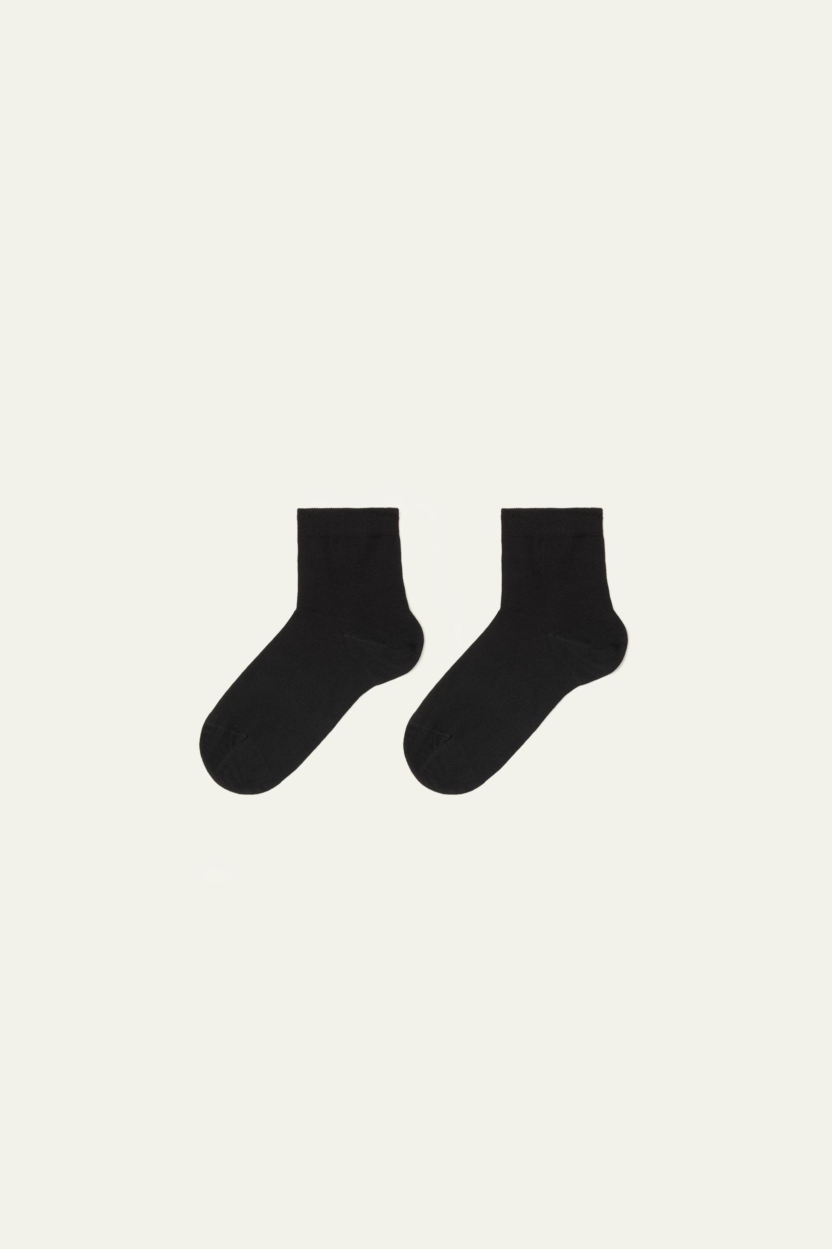Multicolour Short Socks, Set Of 6, Black/grey Blend, large image number 1