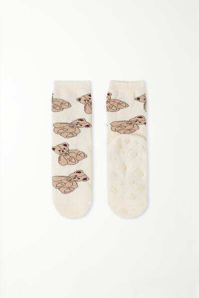 Non-Slip Socks with Print 