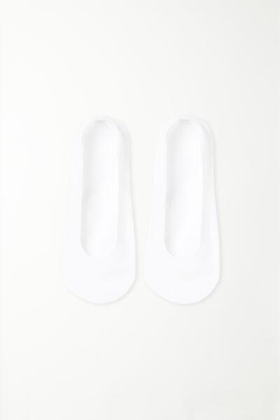 White Invisible Socks, White, large image number 1