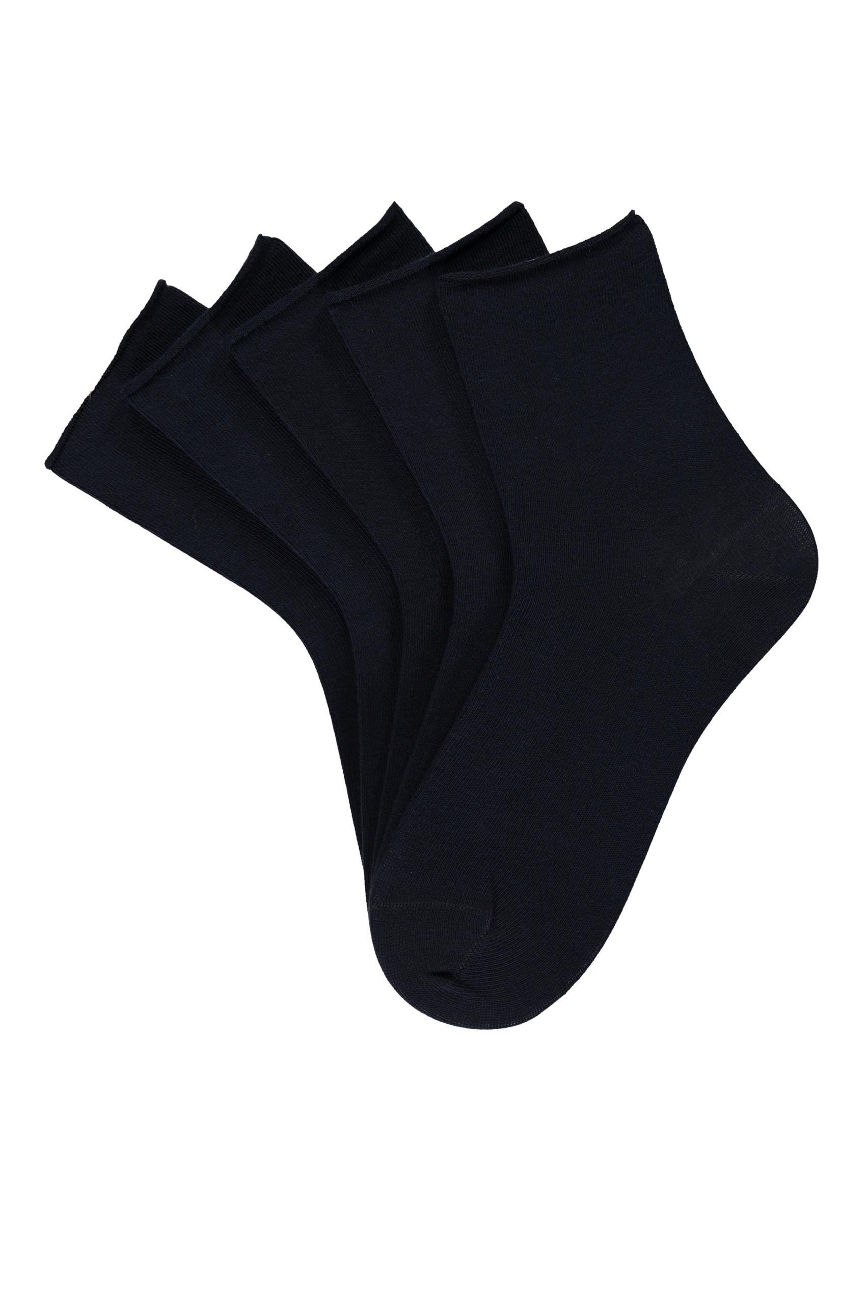 Multicolour Cotton Socks, Set Of 5, 5701_2595, large image number 0