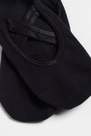 Tezenis - BLACK Non-Slip Slipper Socks with Criss-cross Elastic