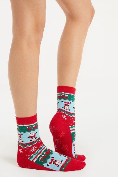 Multicolour Print Non-Slip Socks, 5701_242W, large image number 0