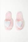 Tezenis - Pink Slippers With Heart
