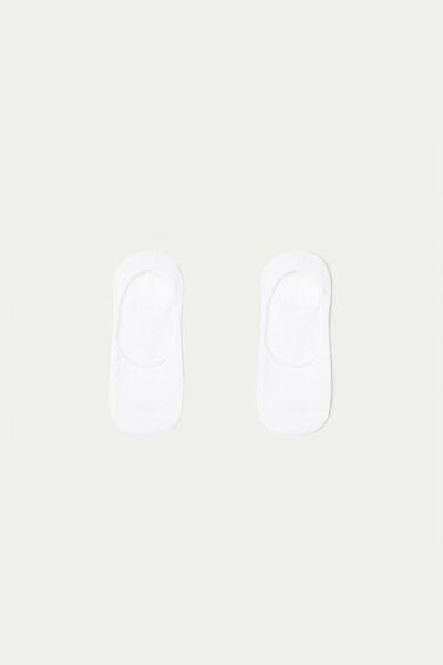 Tezenis - 5 × جوارب قطنية بيضاء اللون للنساء