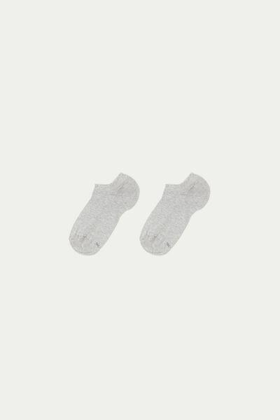 Multicolour Short Cotton Socks, Set Of 5, Grey/blue, large image number 7