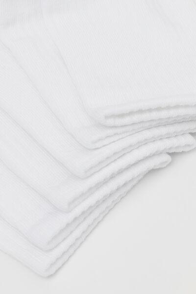 3 &times; جوارب رياضية قصيرة للنساء, White, large image number 3