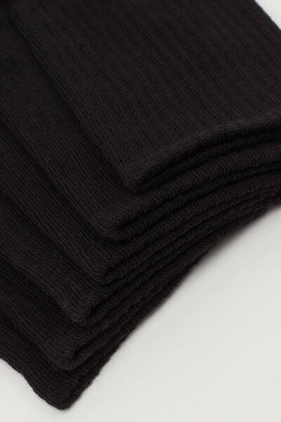 Multicolour Short Sports Socks, Set Of 3, Black, large image number 3