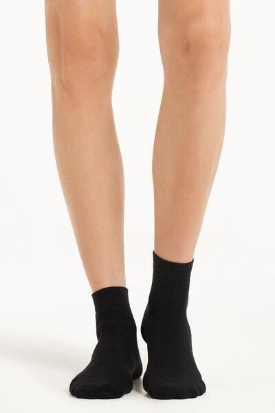 Tezenis - Black Short Thermal Cotton Socks