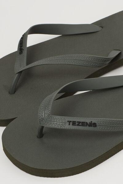 Green Patterned Flip Flops, 5701_503Y, large image number 1