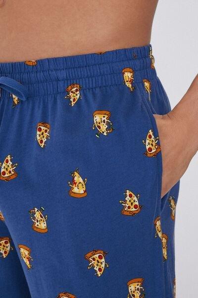 Blue Long Cuffed Trousers, , large image number 3