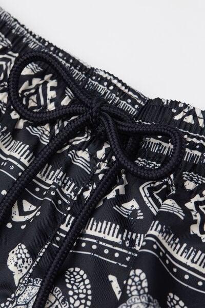 Multicolour Printed Swimming Shorts, 5701_491Y, large image number 4