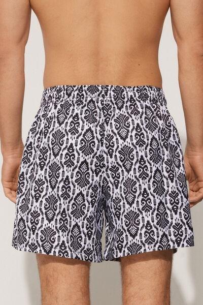 Multicolour Printed Swimming Shorts, , large image number 2