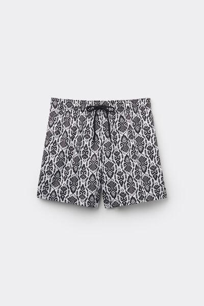 Multicolour Printed Swimming Shorts, , large image number 4