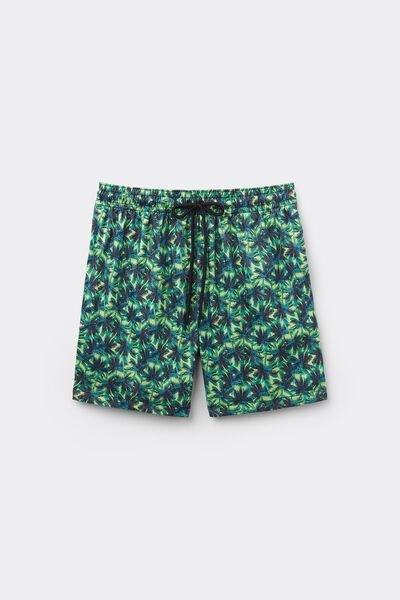 Multicolour Printed Swimming Shorts, , large image number 4