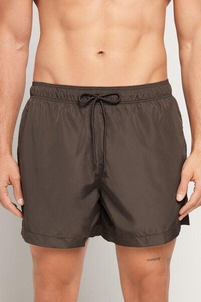 Brown Basic Recycled Swimming Shorts, 5701_368Z, large image number 1