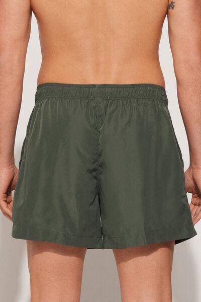 Green Basic Swimming Shorts, , large image number 2