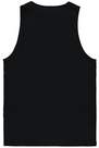 Tezenis - صدرية قطن سوداء من الجيرسيه ، للرجال