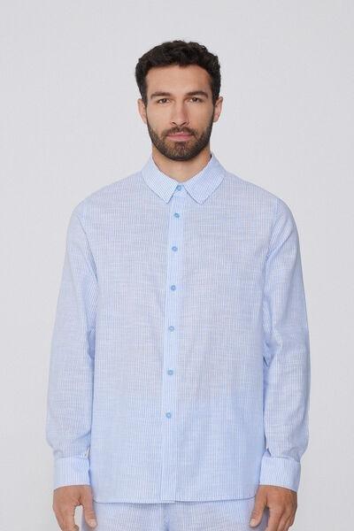 Blue Super Light Long Sleeve Shirt, , large image number 0