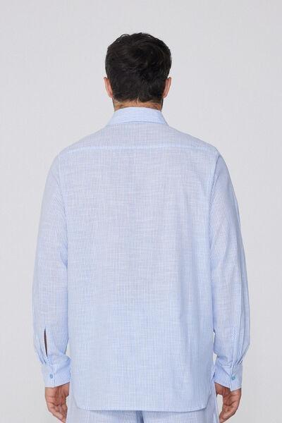 Blue Super Light Long Sleeve Shirt, , large image number 2
