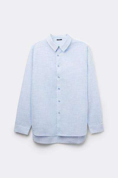Blue Super Light Long Sleeve Shirt, , large image number 4
