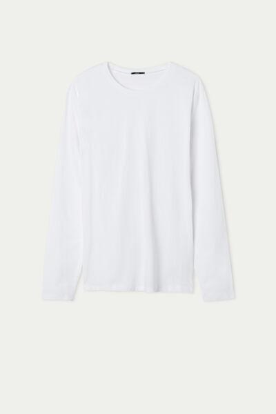 White Long Sleeve Top, , large image number 4