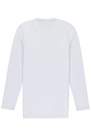 Tezenis - White Long-Sleeve Round-Neck Thermal Cotton Top